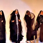 Models display creations by Indonesian designer Rudy Chandra. Models display creations by Indonesian designer Rudy Chandra.