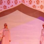 Models display creations by Indonesian designer Rudy Chandra. Models display creations by Indonesian designer Rudy Chandra.