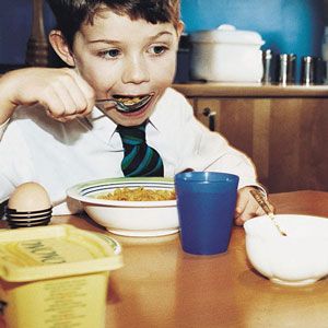 Good Nutrition in Children Begins with a Good Breakfast 