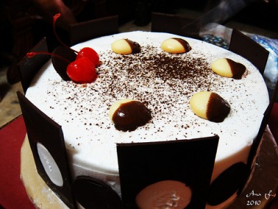 Black Forest Ice-Cream Cake