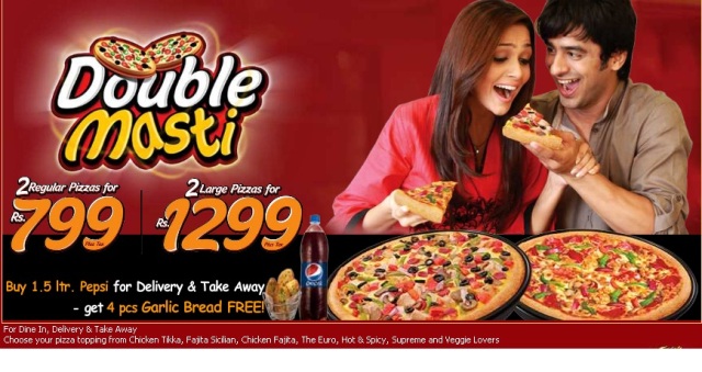 pizza hut logo 2011. pizza hut double masti deal