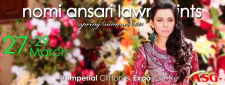 Nomi Ansari lawn 2012