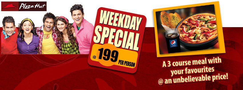 Pizza Hut Weekday Special deal