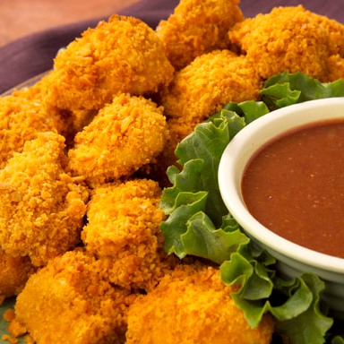 Chicken nuggets for Iftar menu